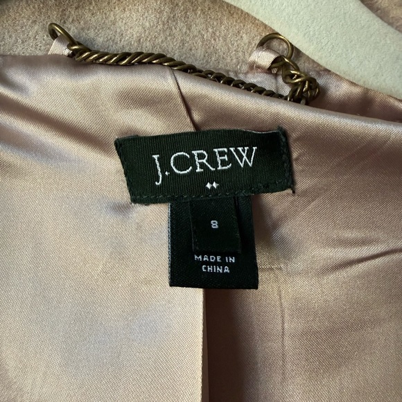 J. Crew Light Tan Trench Coat - Picture 2 of 5